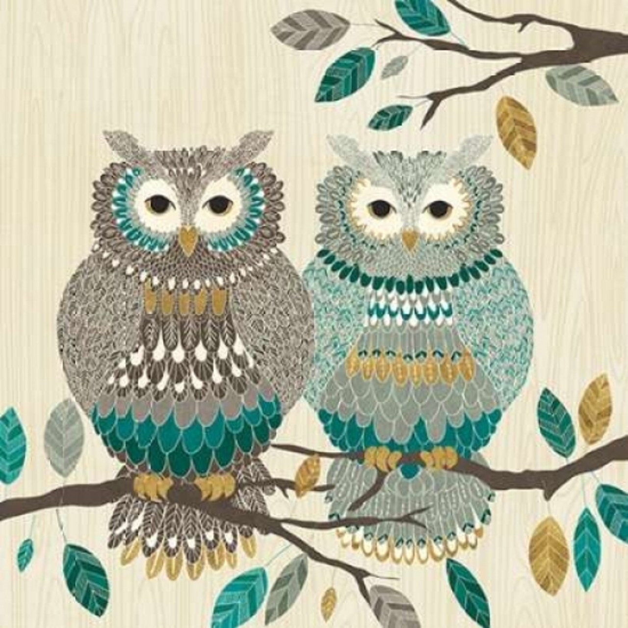 Cool Feathers II Poster Print by Veronique Charron - Item # VARPDX22541